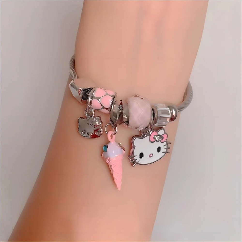 Hello kitty adjustable bracelet